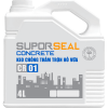 Suporseal concrete cr01 4l keo chống thấm trộn hồ vữa