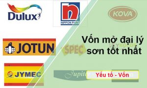 Tư vấn vốn mở đại lý sơn tốt nhất