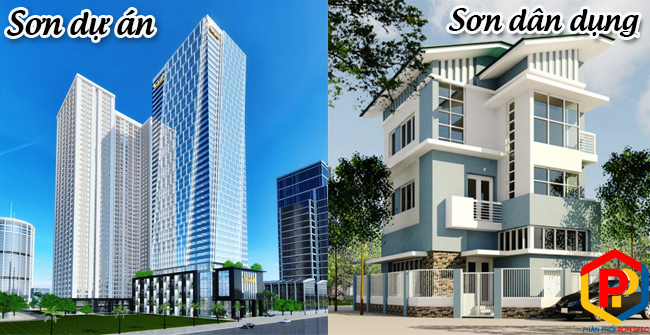 Sơn dân dụng và dự án tốt nhất Hà Nội