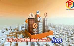 Lợi nhuận khi mở đại lý sơn