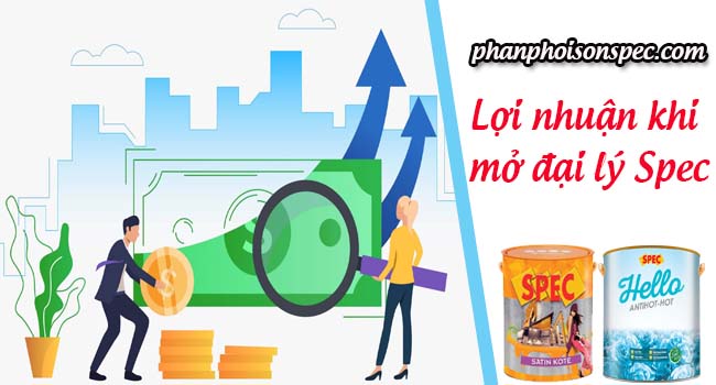 Lợi nhuận khi mở đại lý sơn