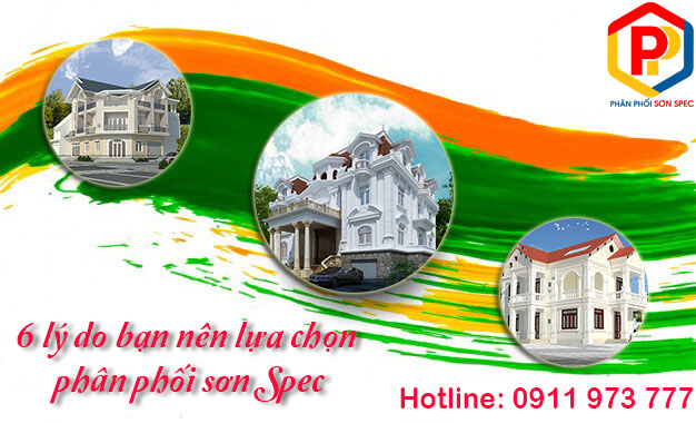 Lựa chọn phân phối sơn Spec