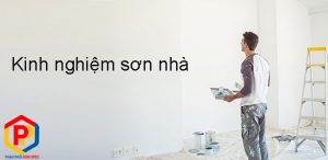 kinh nghiệm bỏ túi khi sơn nhà