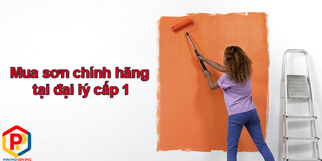 Sơn chính hãng tại đại lý cấp 1