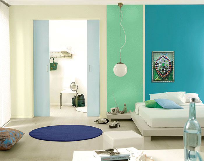 Ý tưởng sơn tường nhà cho mùa hè