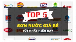 Các hãng sơn nước giá rẻ