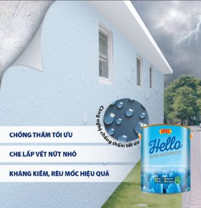 Giá sơn chống thấm ngoài trời