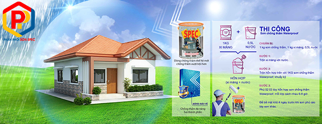 Đại lý sơn chống thấm chính hãng