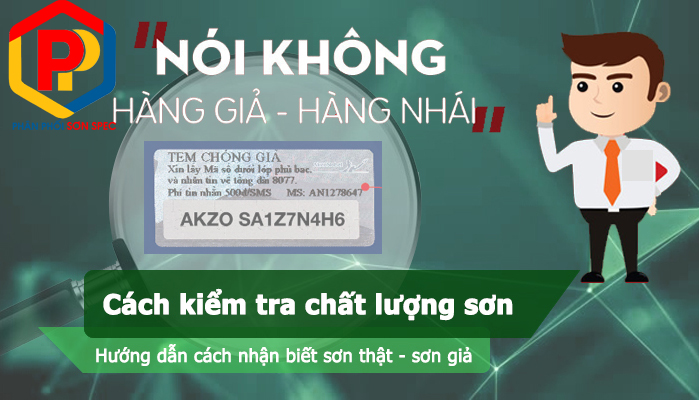 Cách kiểm tra chất lượng sơn