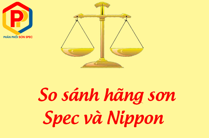 so sánh sơn Spec và Nippon