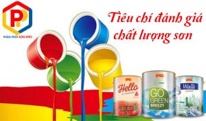 Tiêu chí đánh giá chất lượng hãng sơn